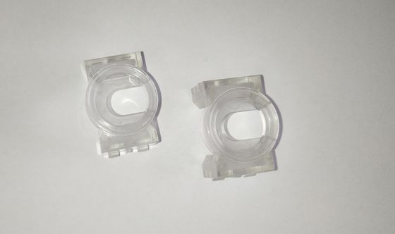 PPのPEの透明な射出成形の部品は磨かれた電気めっきを織る