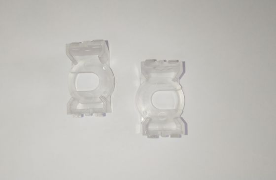 PPのPEの透明な射出成形の部品は磨かれた電気めっきを織る