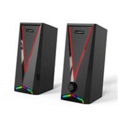 RGBの賭博コンピュータ スピーカーUSBのラップトップの小さい可聴周波極度の容積のデスクトップのサブウーファー